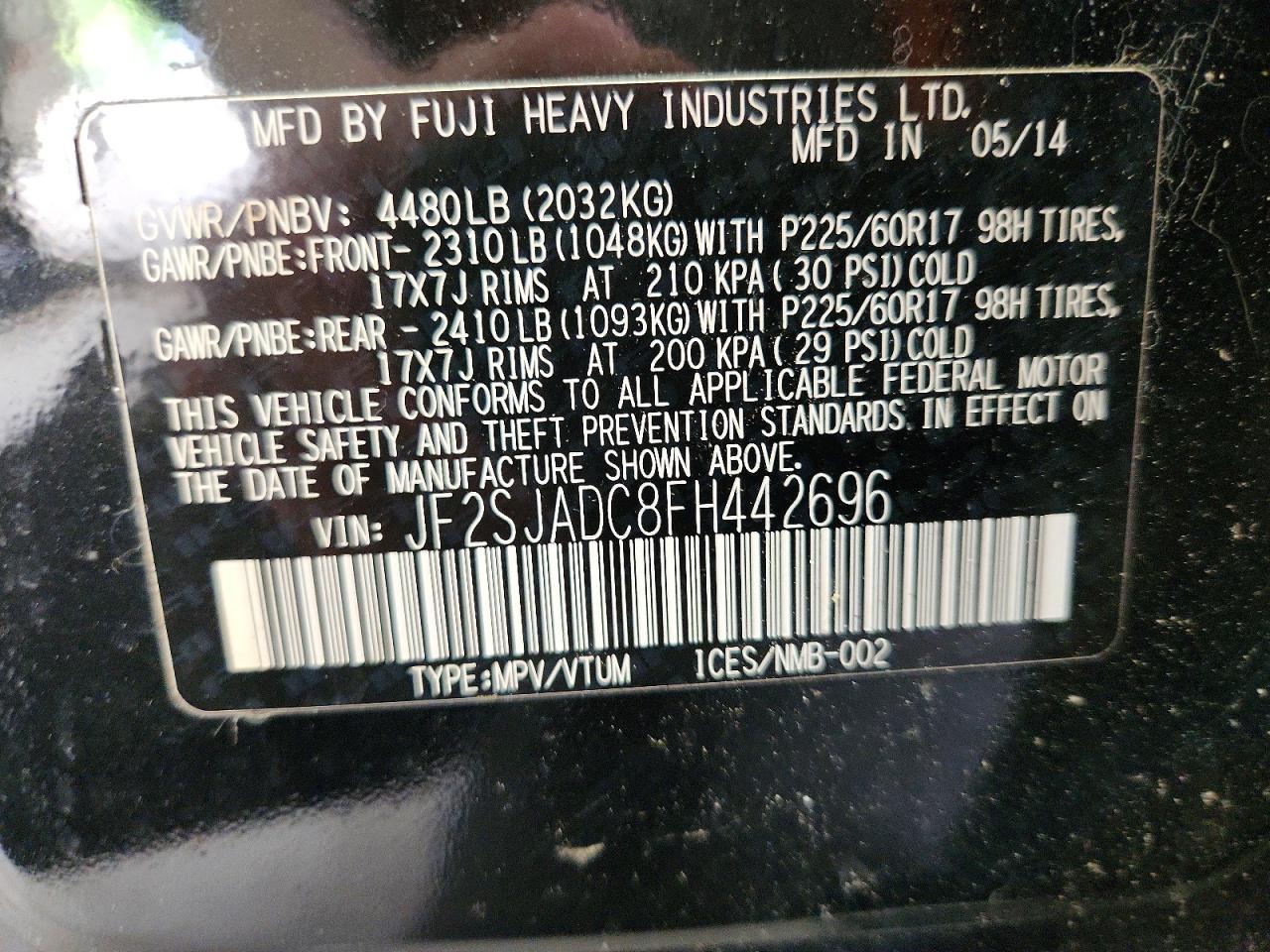 Subaru Forester 2.5i Premium