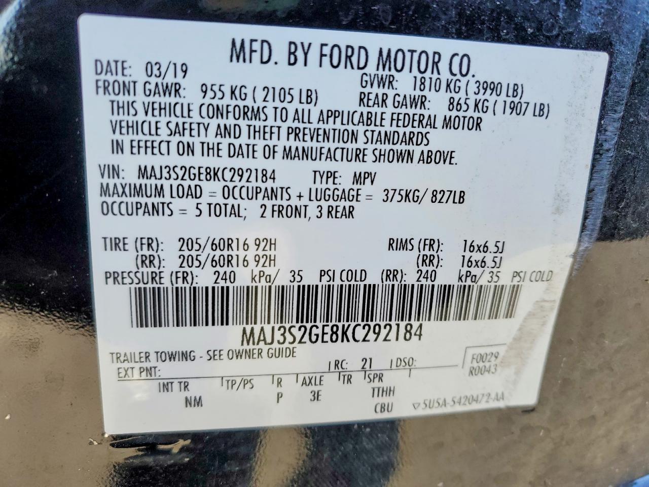 Ford EcoSport Se