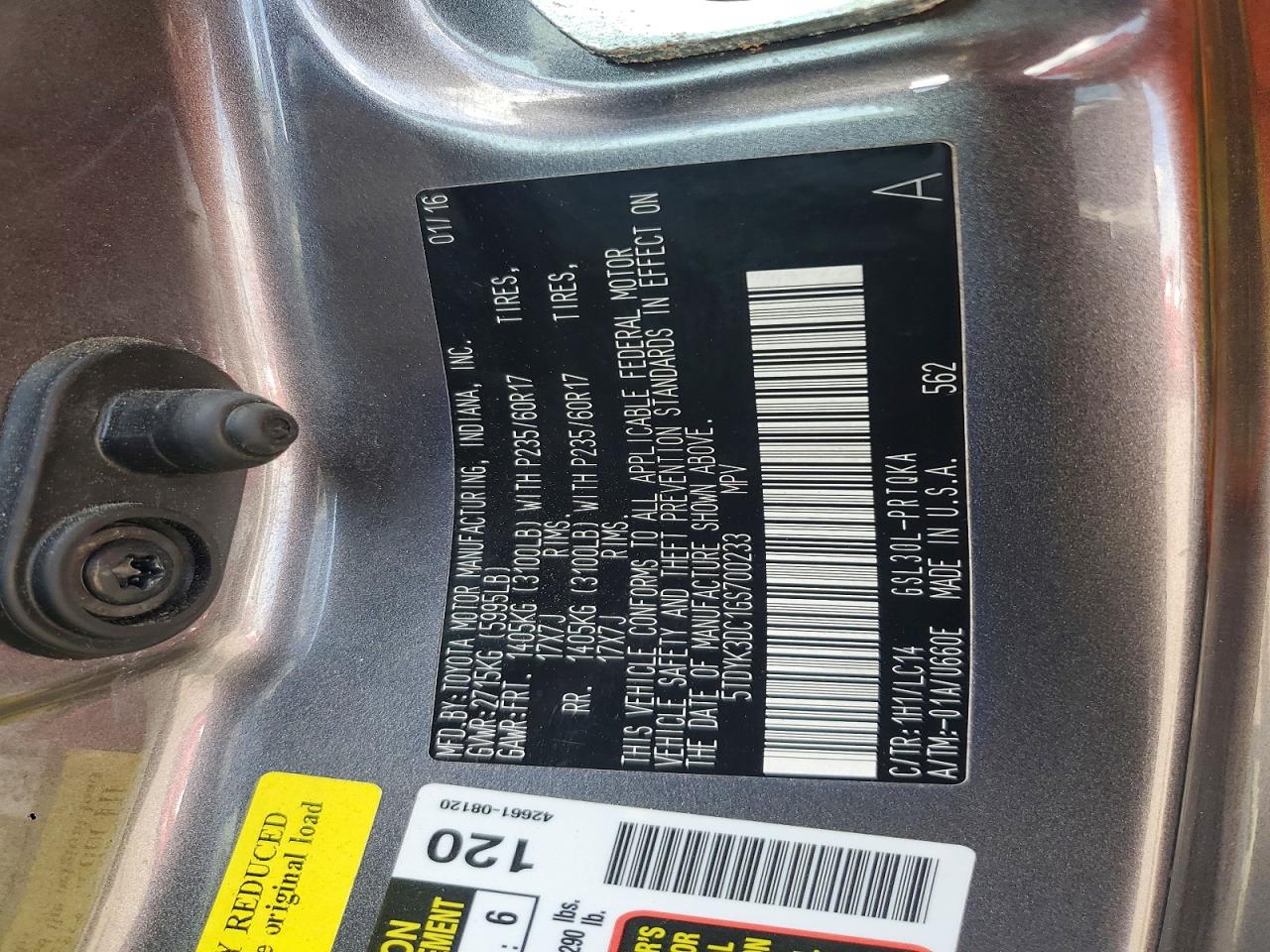Toyota Sienna Xle 8-passenger