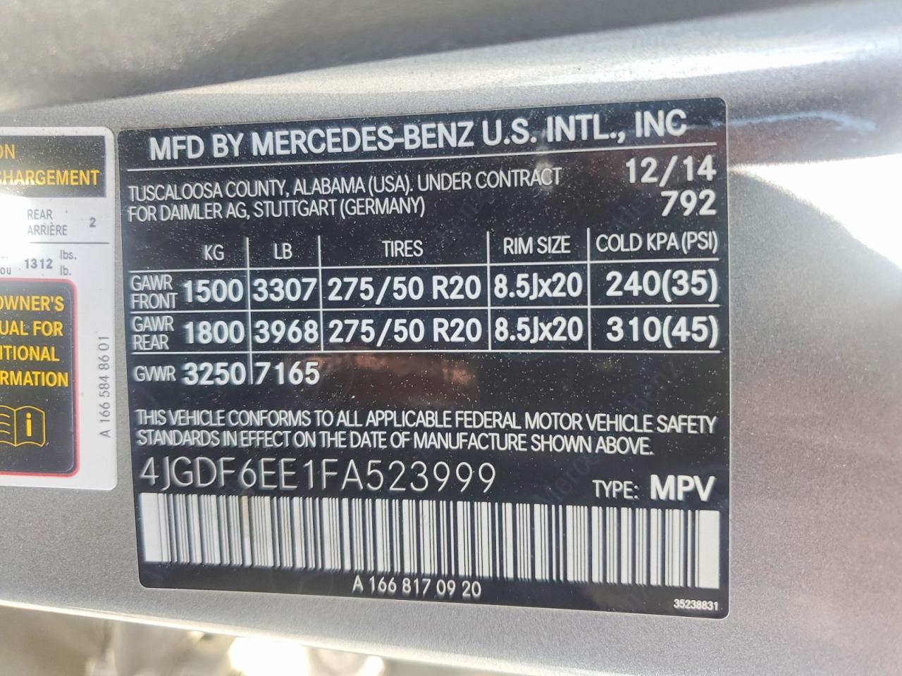 Mercedes-Benz G-Class 450 4matic