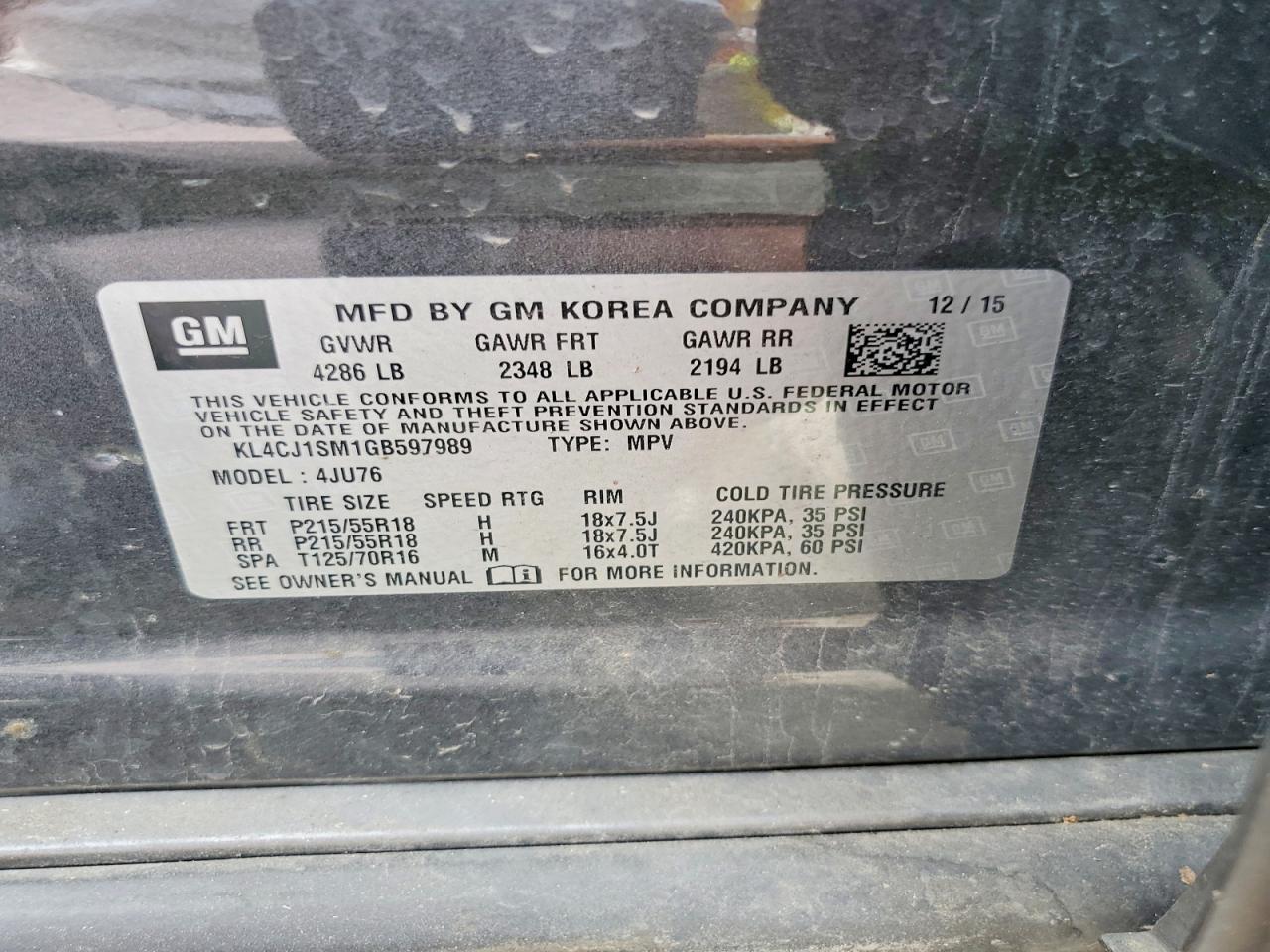 Buick Encore Sport Touring