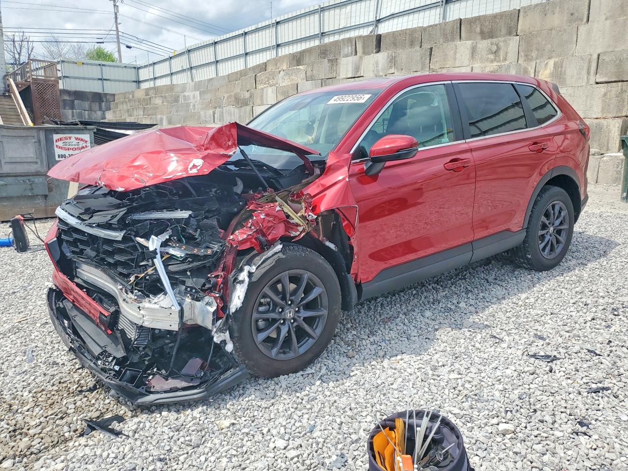 Salvage Honda Crv Image