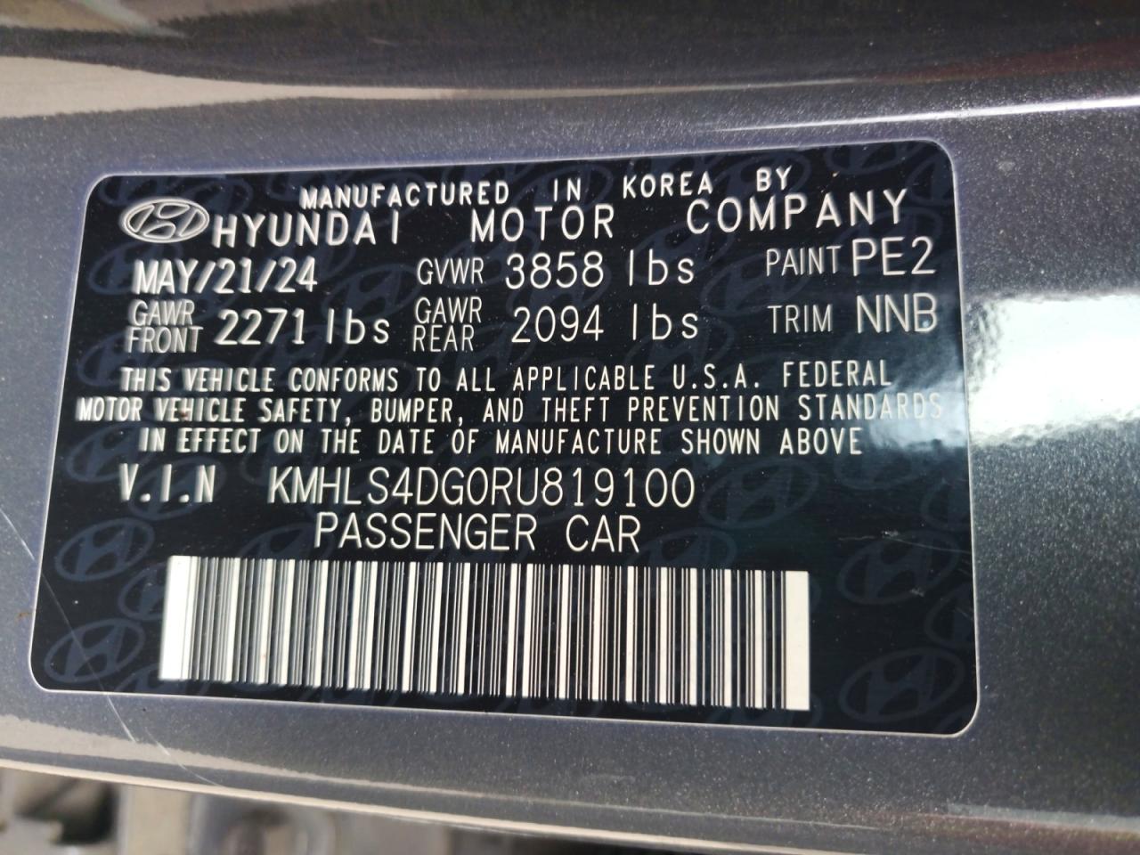 Hyundai ELANTRA Sel