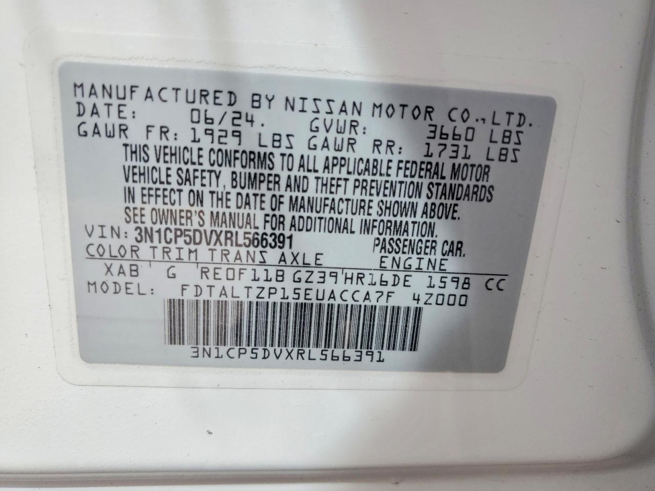 Nissan Kicks Sr