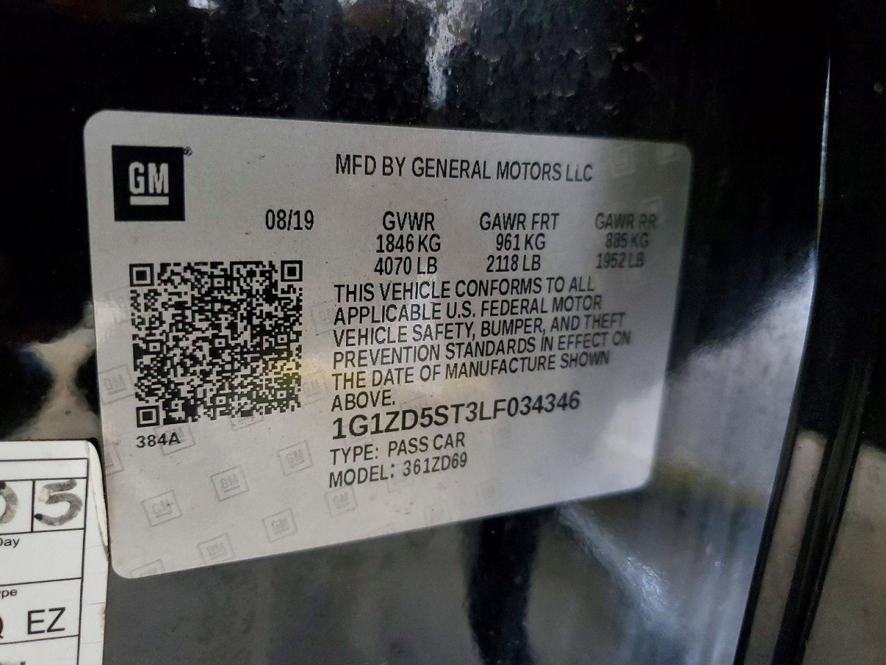 Chevrolet Malibu Lt
