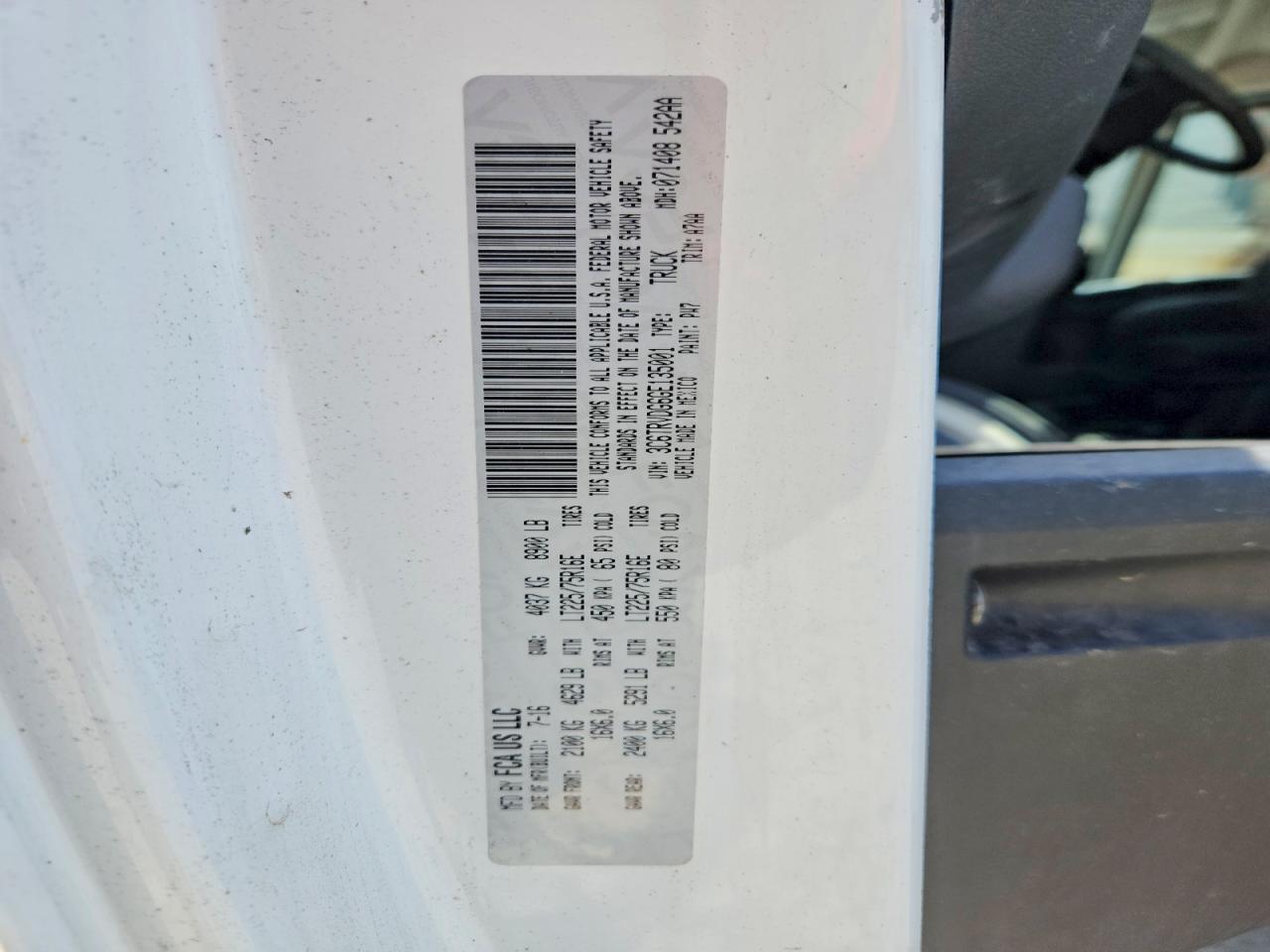 Ram Promaster 2500 High