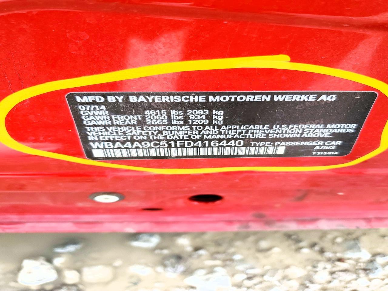 BMW 4 Series I Gran Coupe Sulev