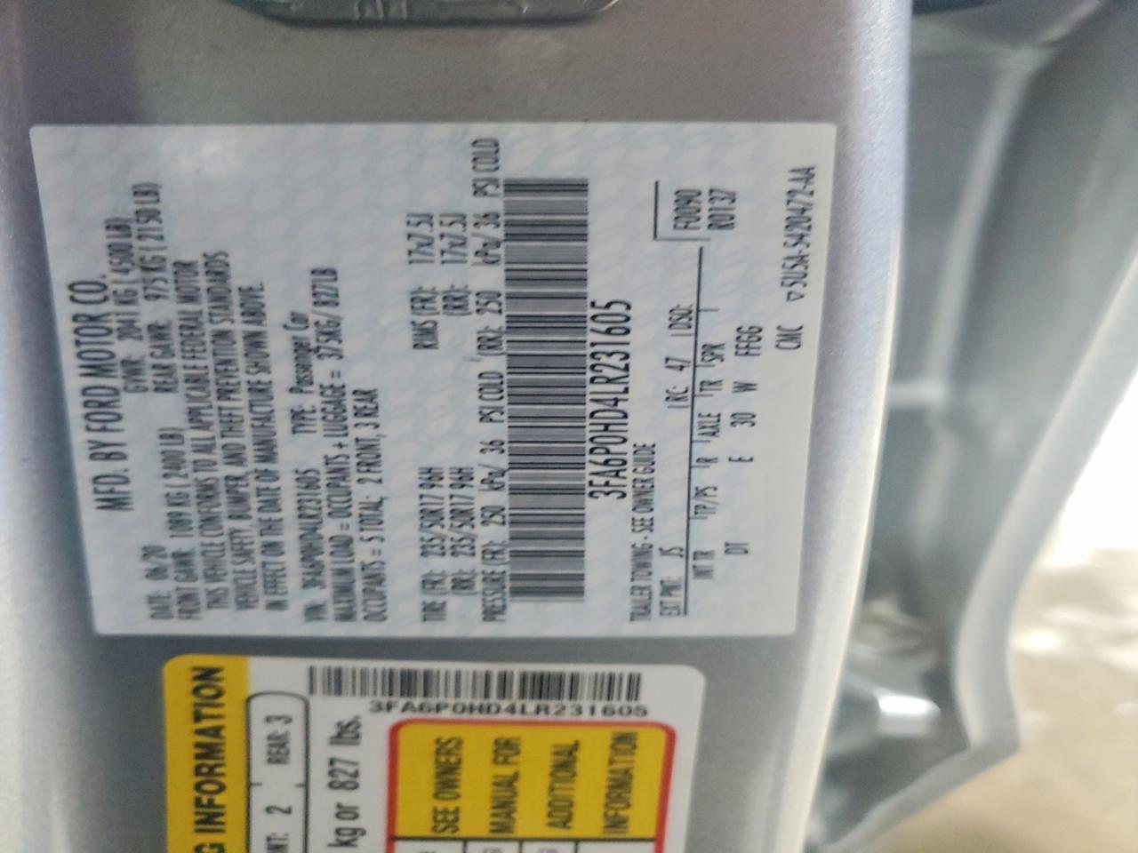 Ford Fusion Se