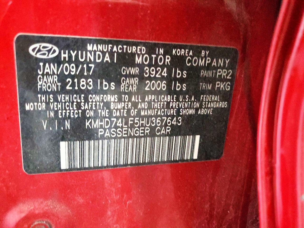 Hyundai ELANTRA Se