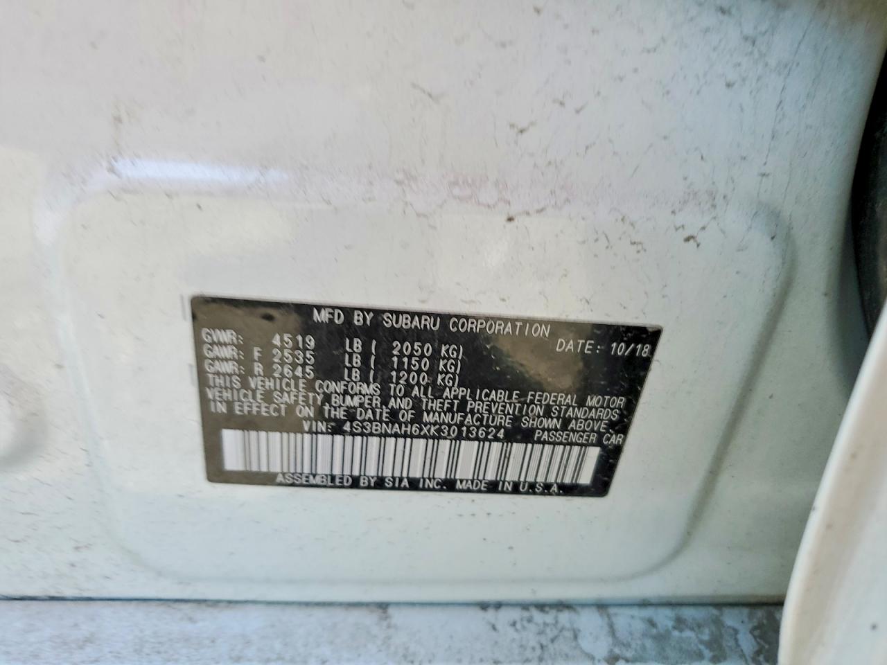 Subaru Legacy 2.5i Premium