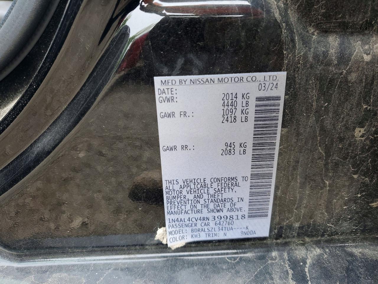 Nissan Altima Sr