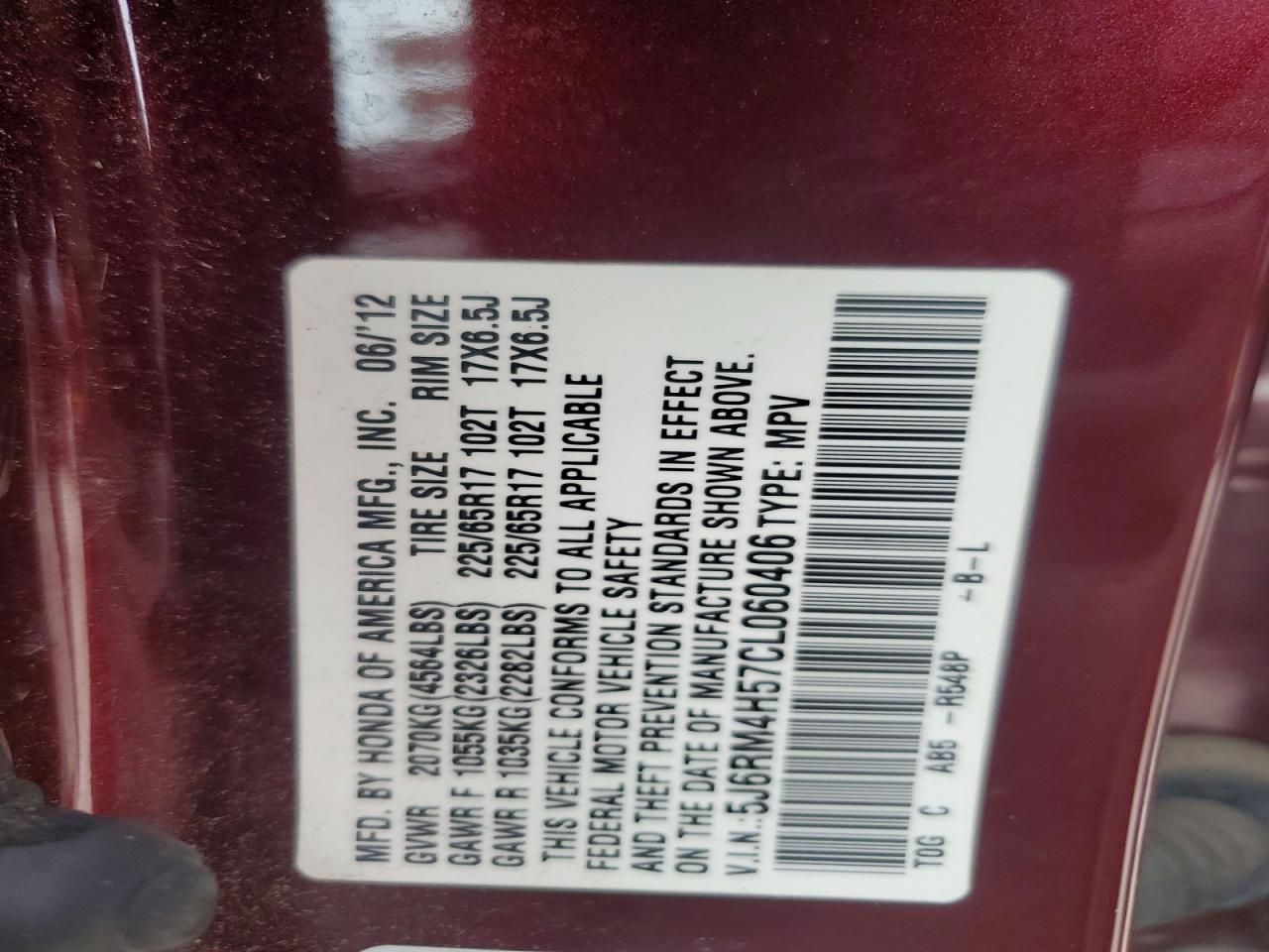 Honda Crv Ex