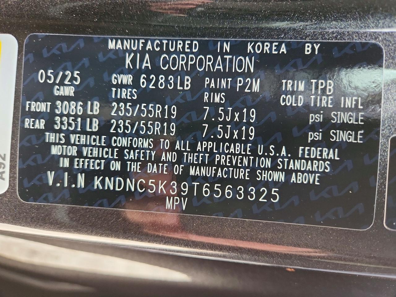 Kia Carnival Ex