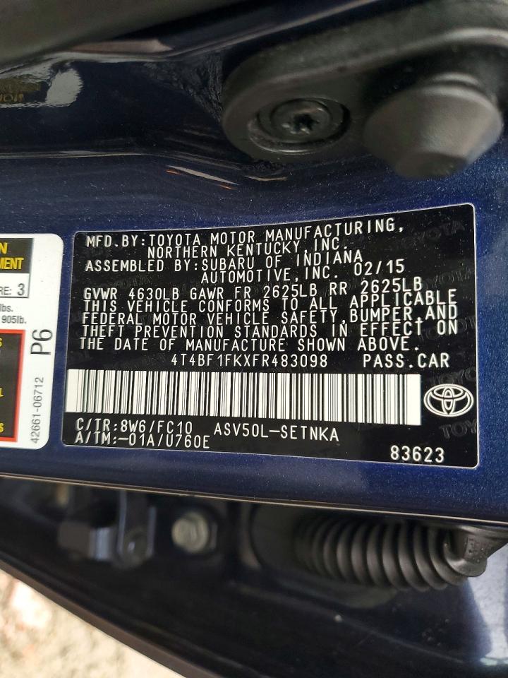 Toyota Camry Le