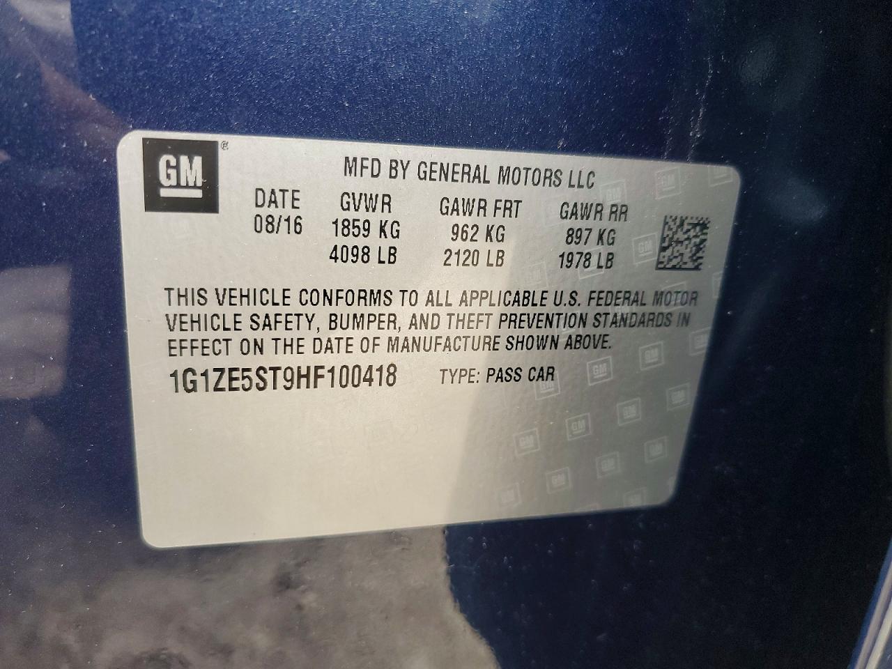 Chevrolet Malibu Lt