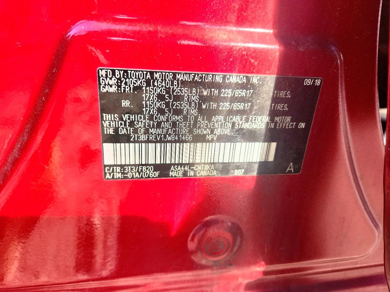 Toyota RAV4 Le