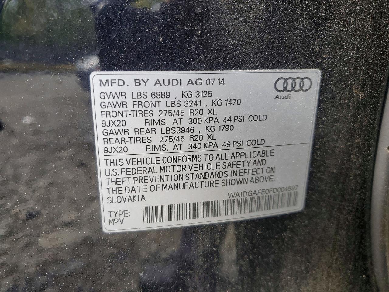 Audi Q7 Prestige