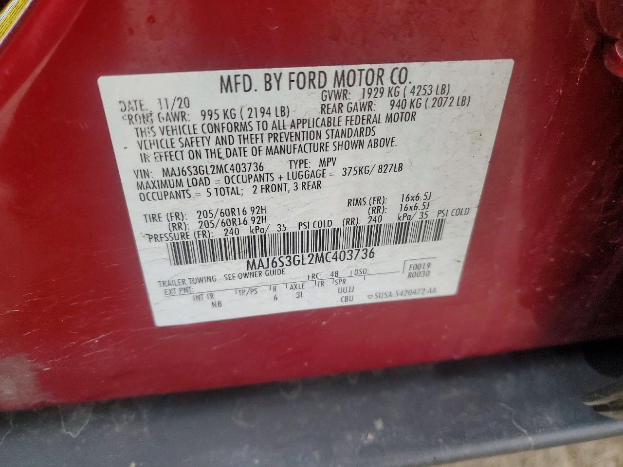 Ford EcoSport Se