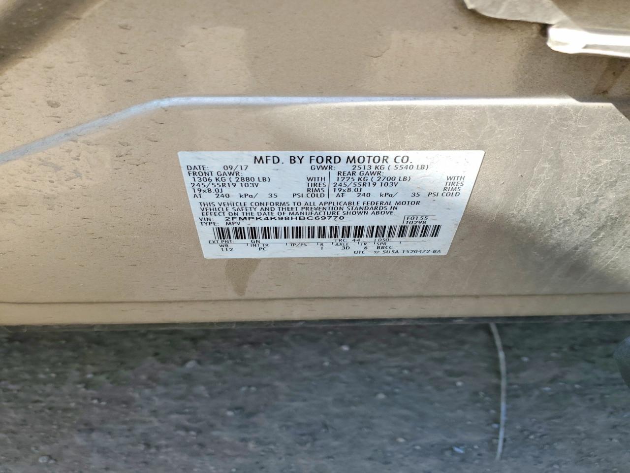 Ford Edge Titanium