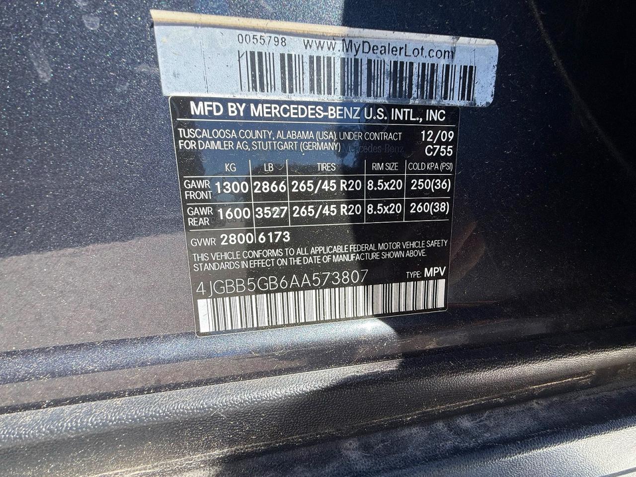 Mercedes-Benz M-Class 350