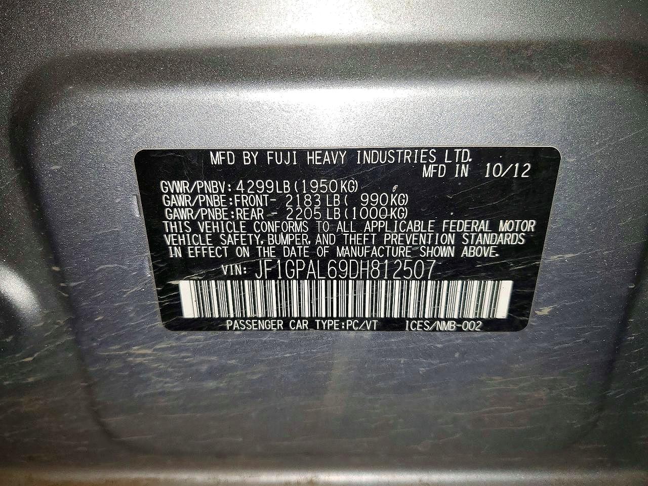 Subaru Impreza Sport Premium