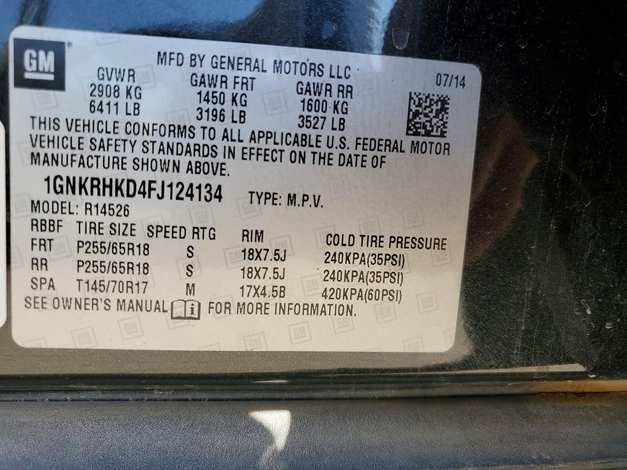 Chevrolet Traverse L Lt