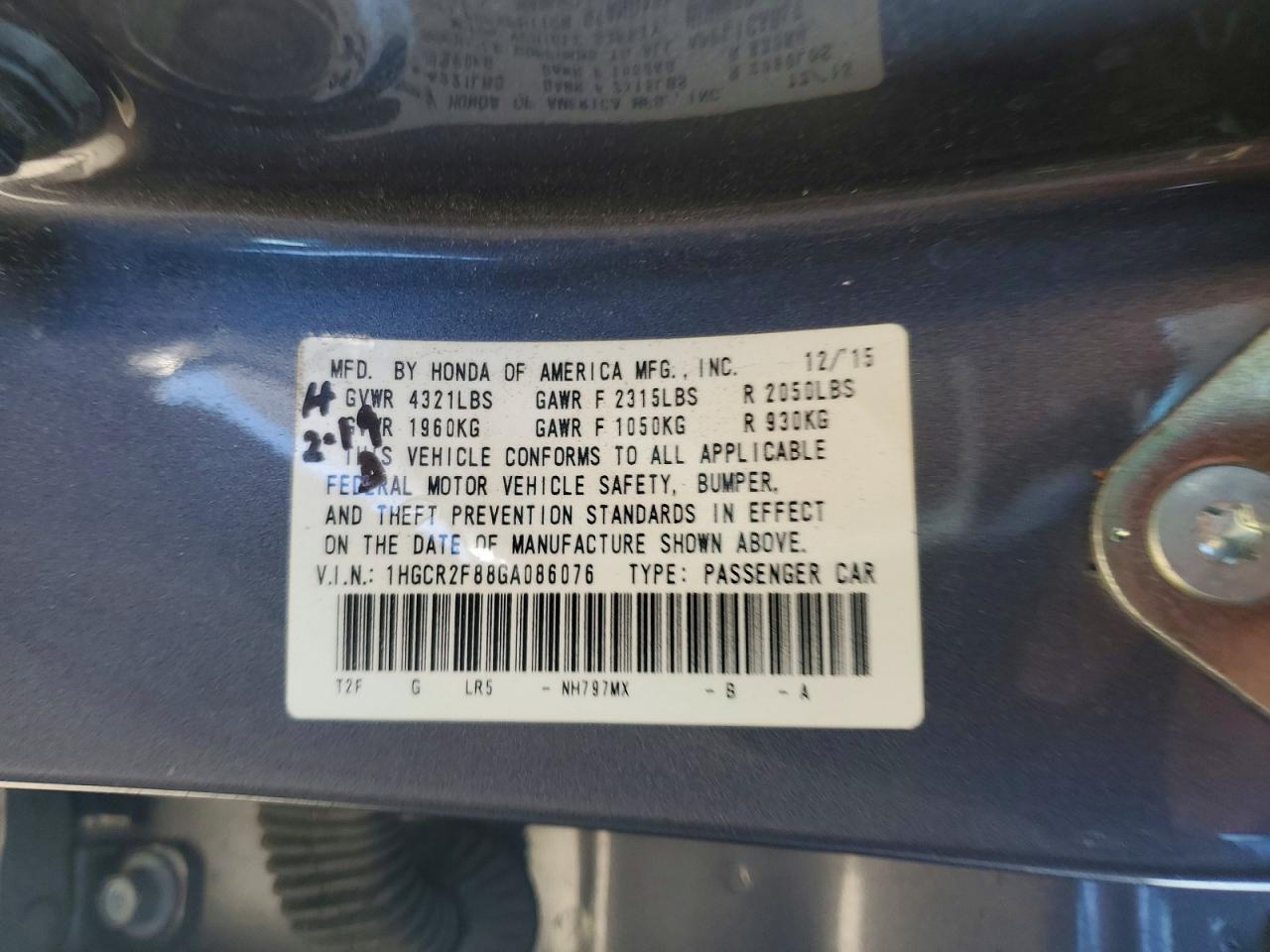 Honda Accord Exl