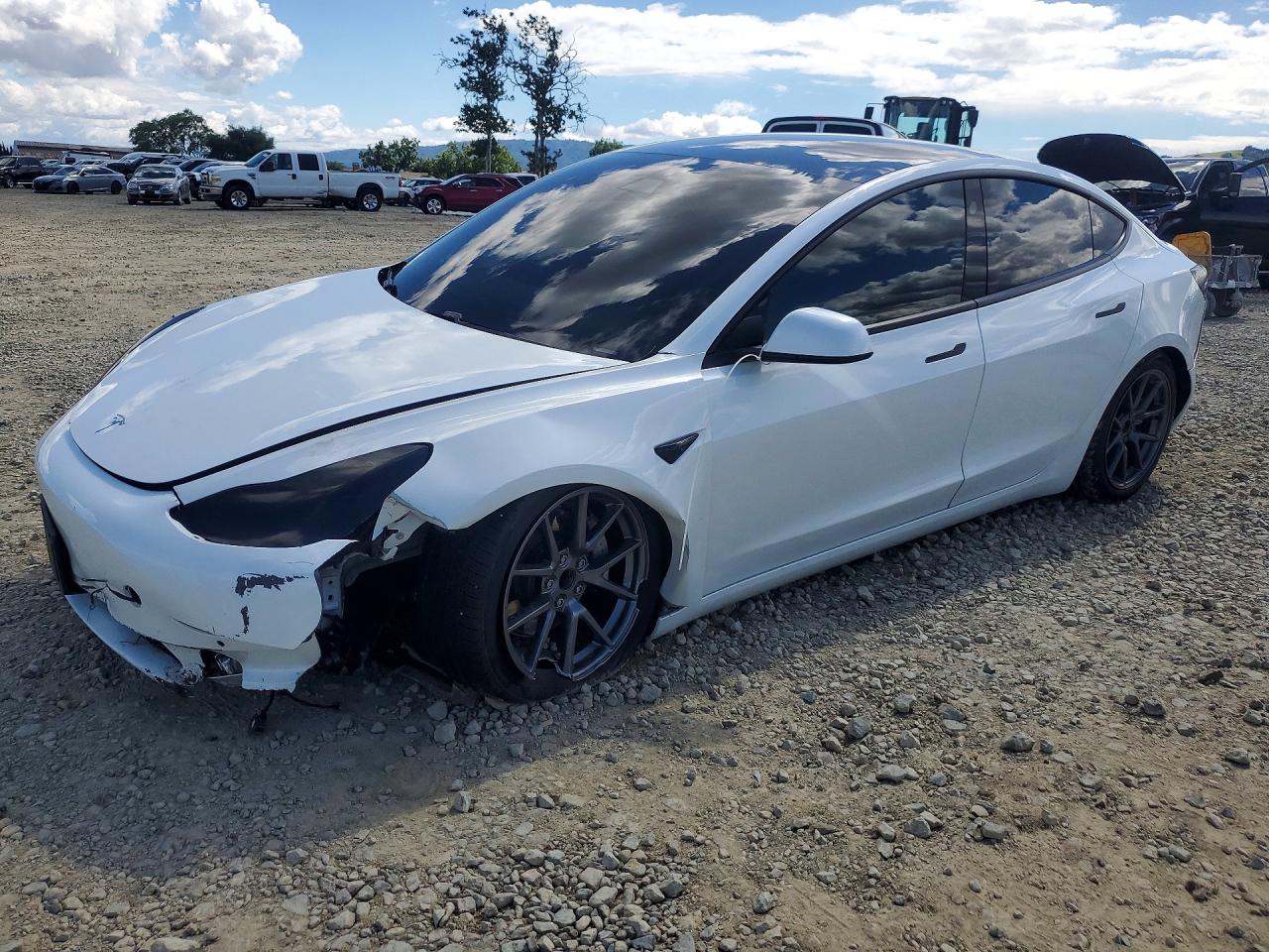 Salvage Tesla Model 3 Image