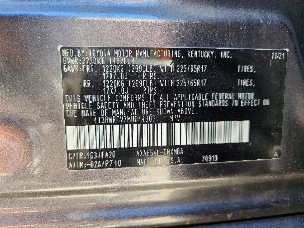 Toyota RAV4 Xle