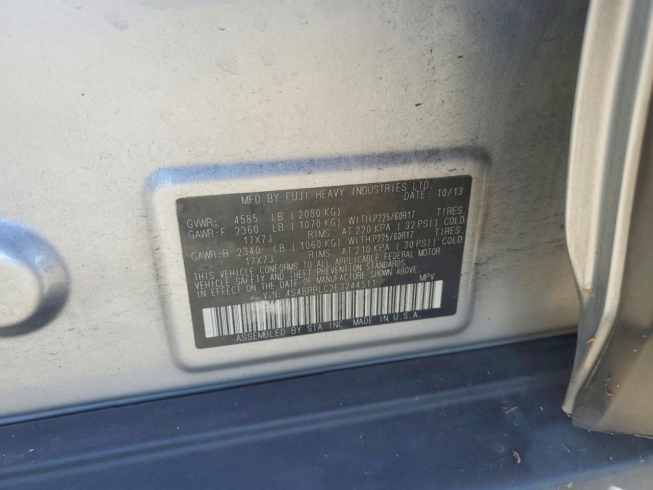 Subaru Outback 2.5i Limited