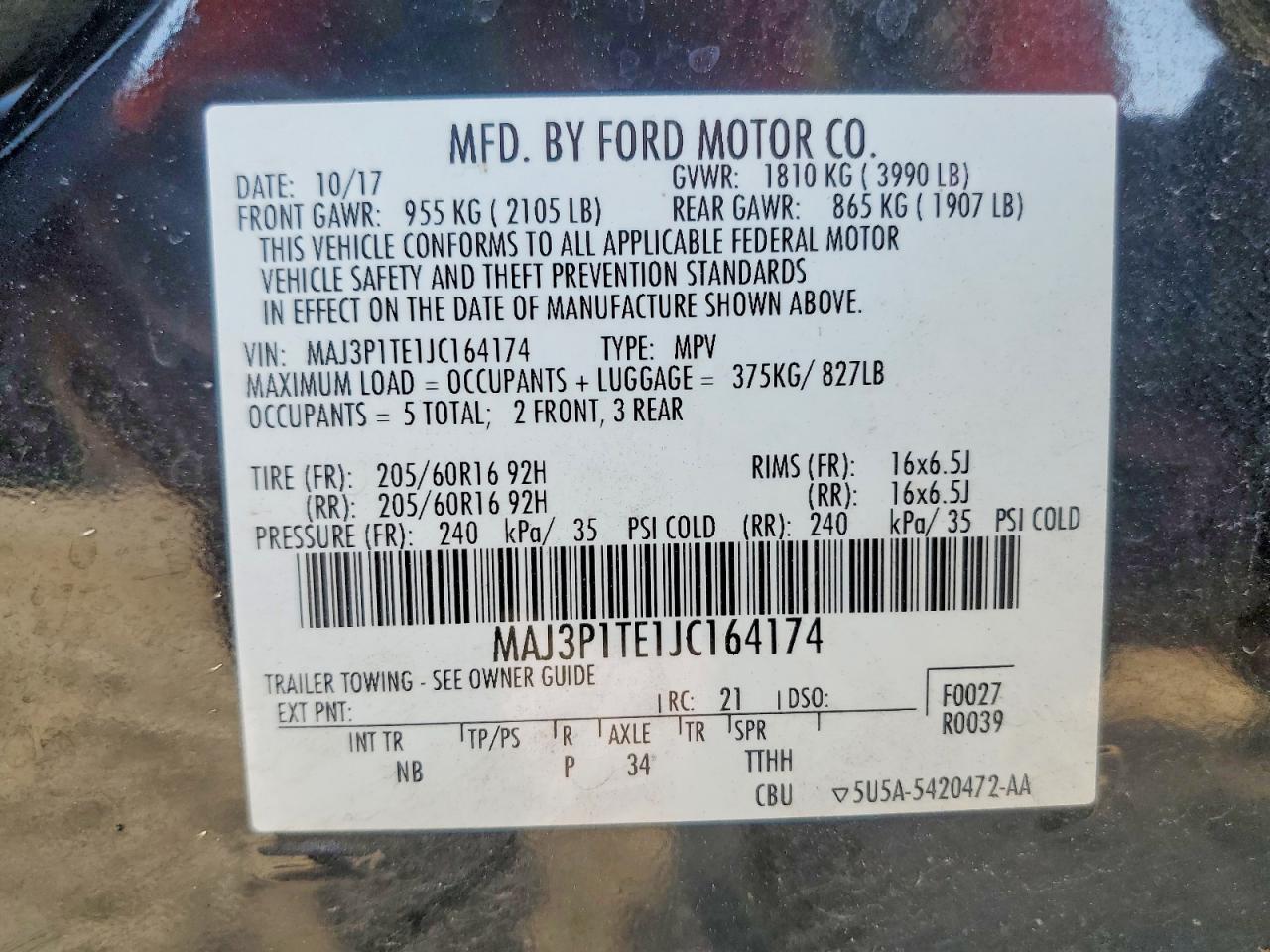 Ford EcoSport Se