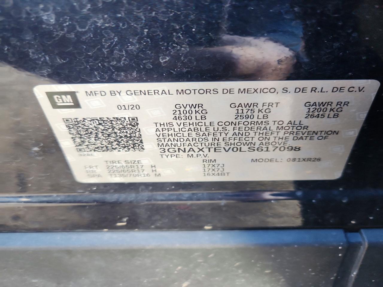Chevrolet Equinox Lt