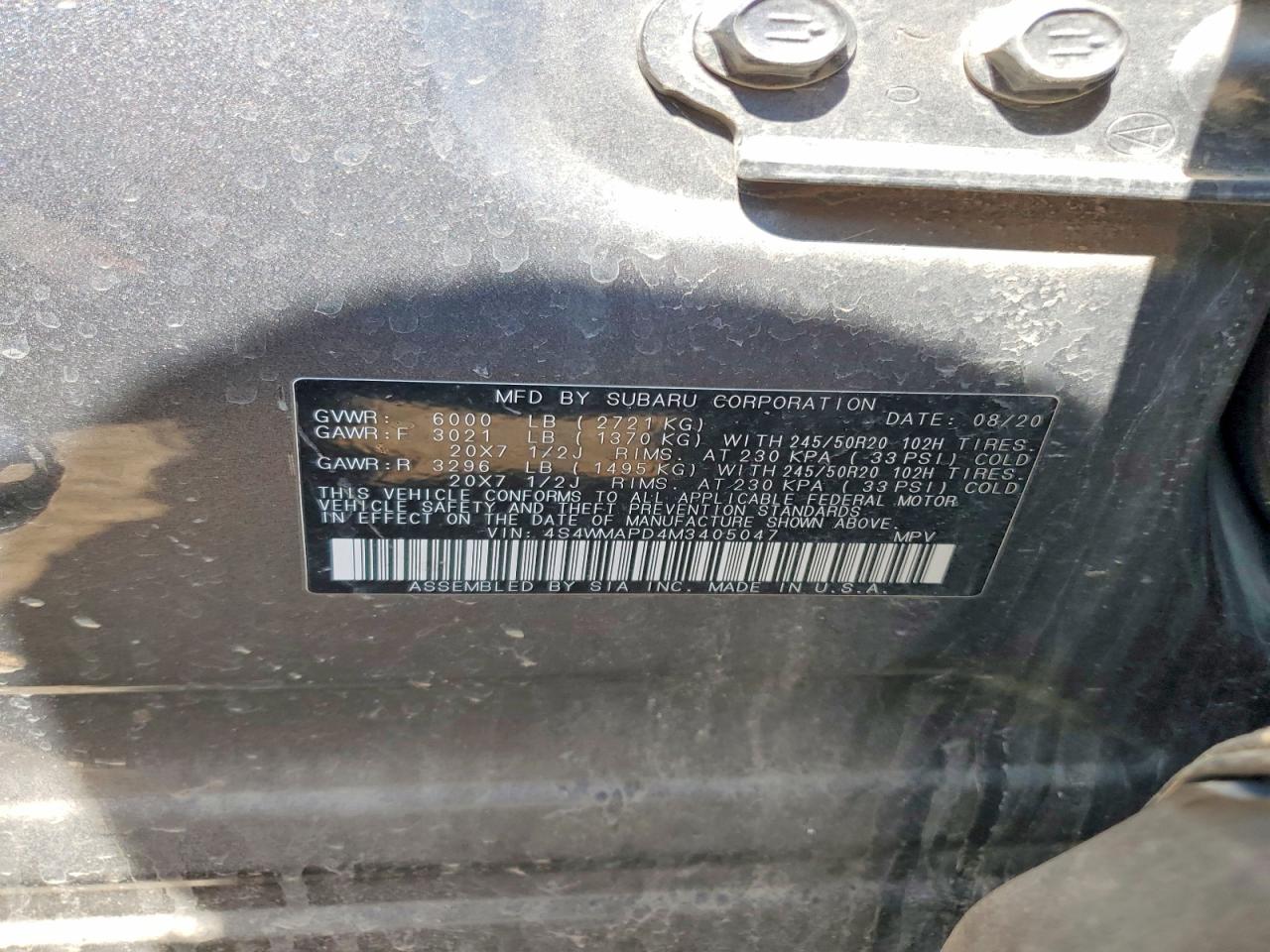 Subaru Ascent Limited
