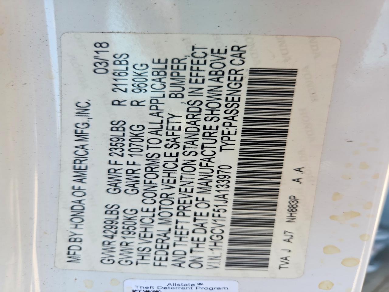 Honda Accord Exl