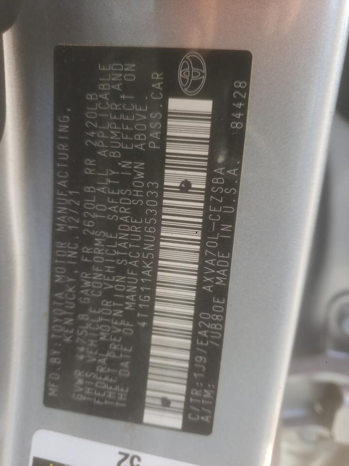 Toyota Camry Se