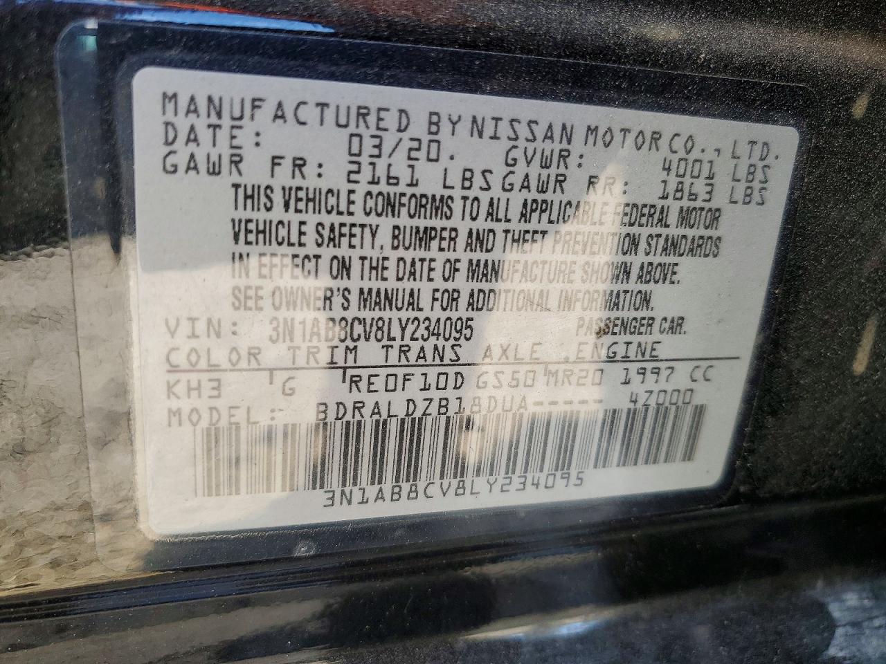 Nissan Sentra Sv