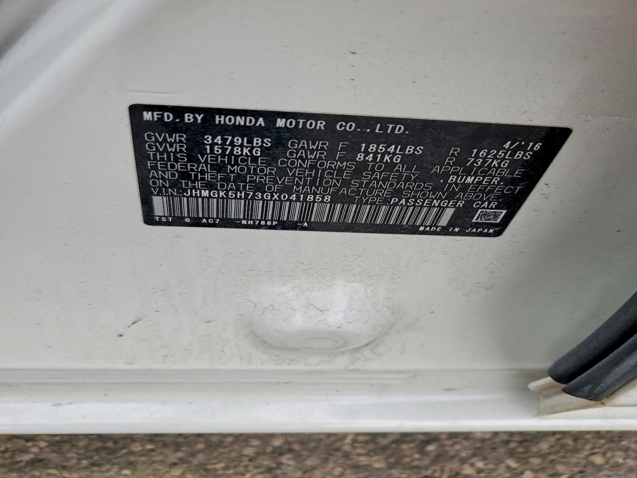 Honda Fit Ex