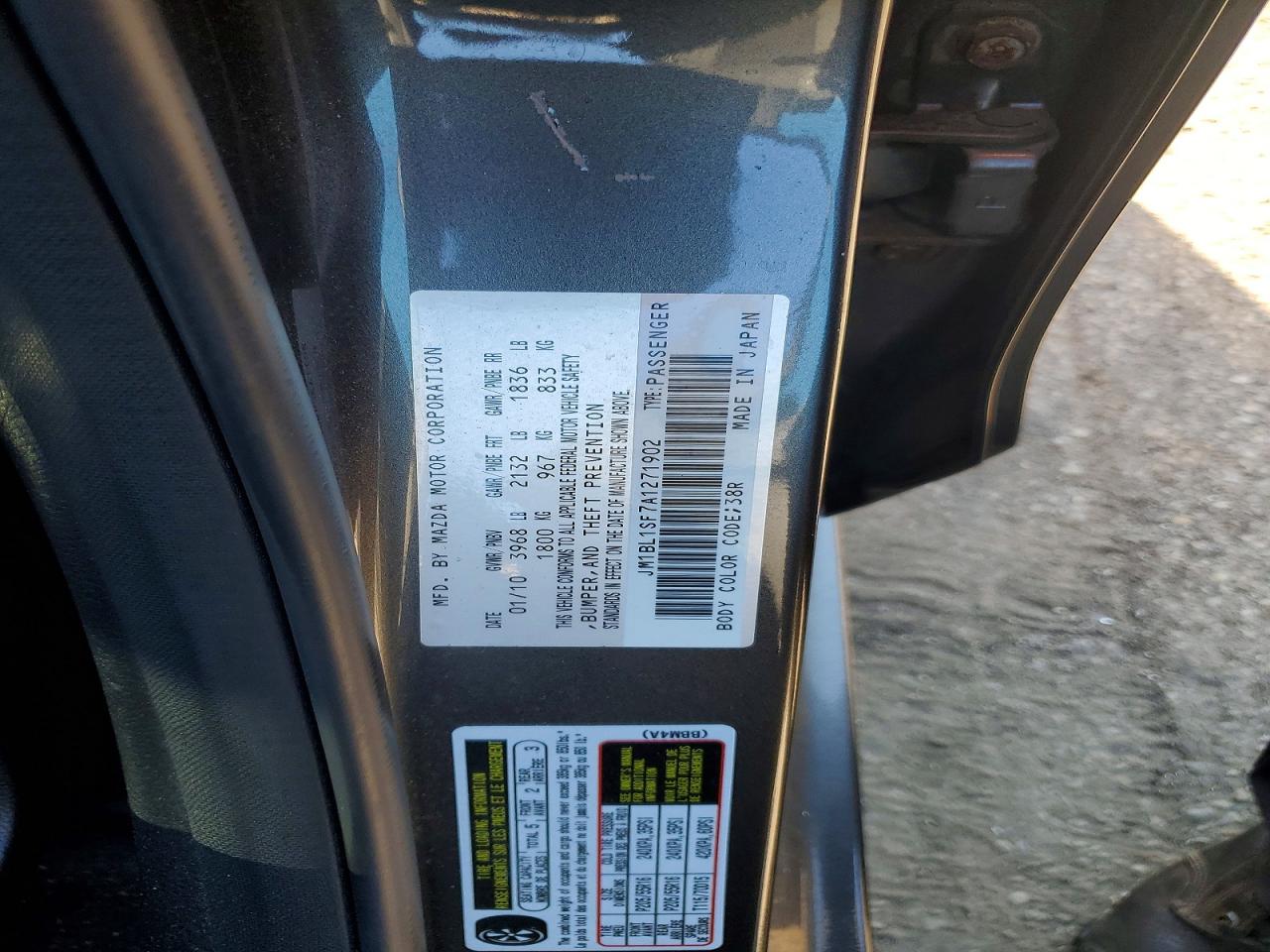 Mazda 3 I