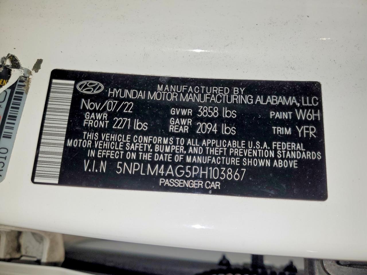 Hyundai ELANTRA Sel