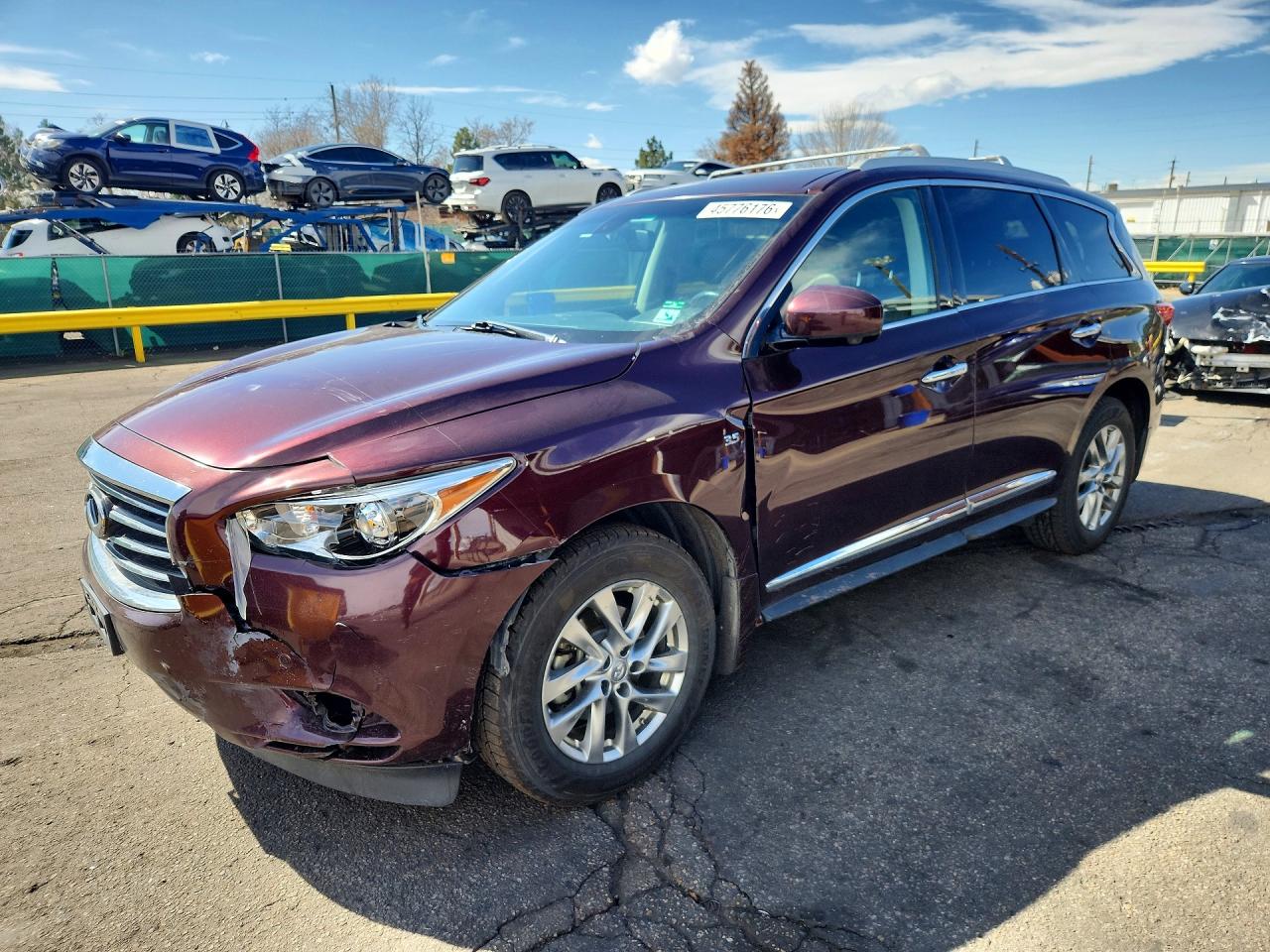 Salvage INFINITI Qx Image