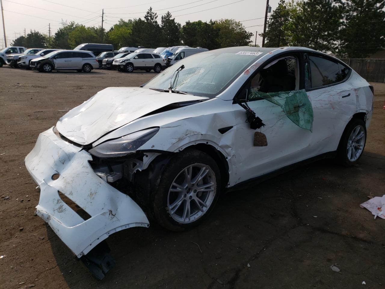 Salvage Tesla Model Y Image