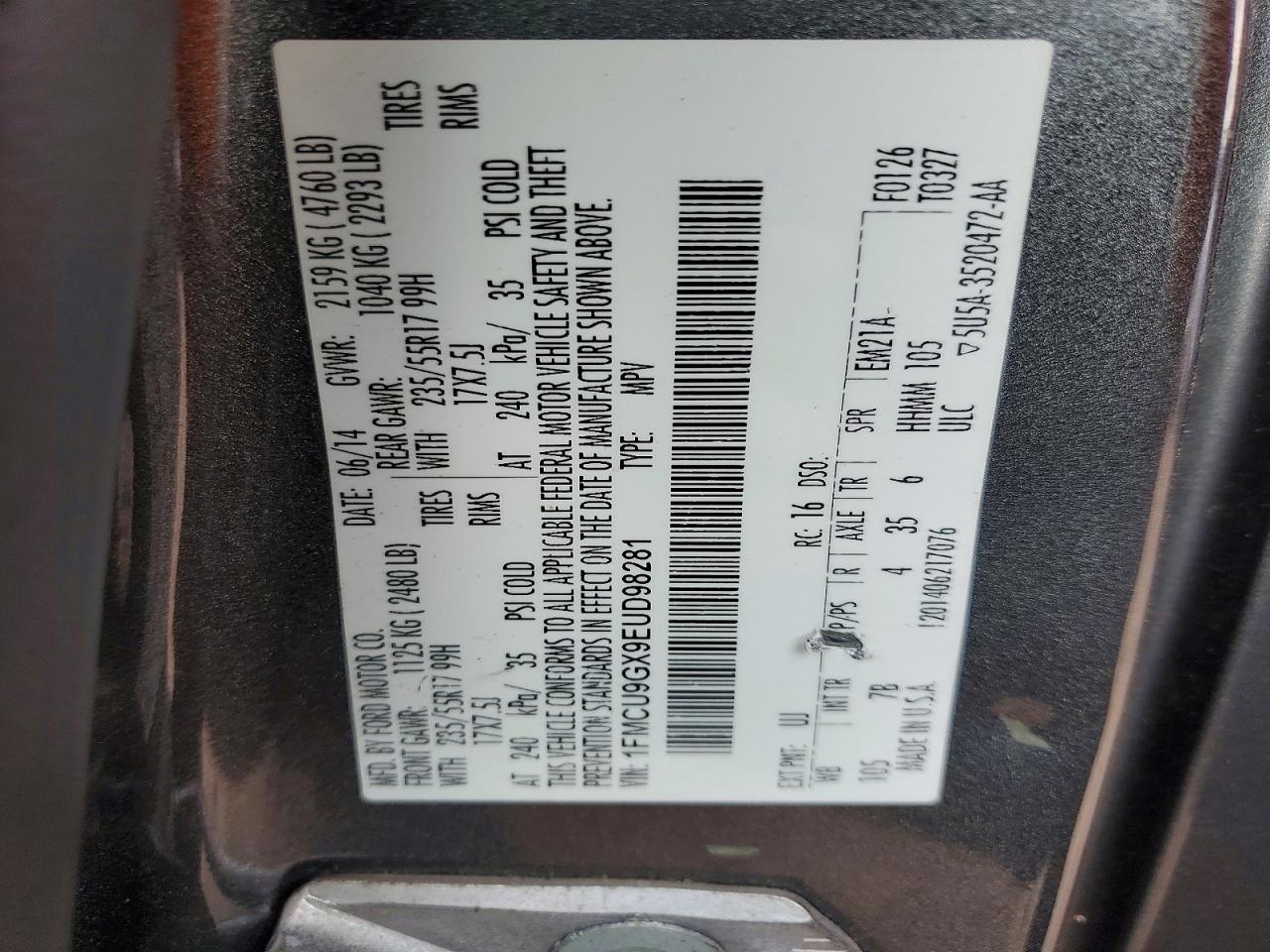 Ford Escape Se