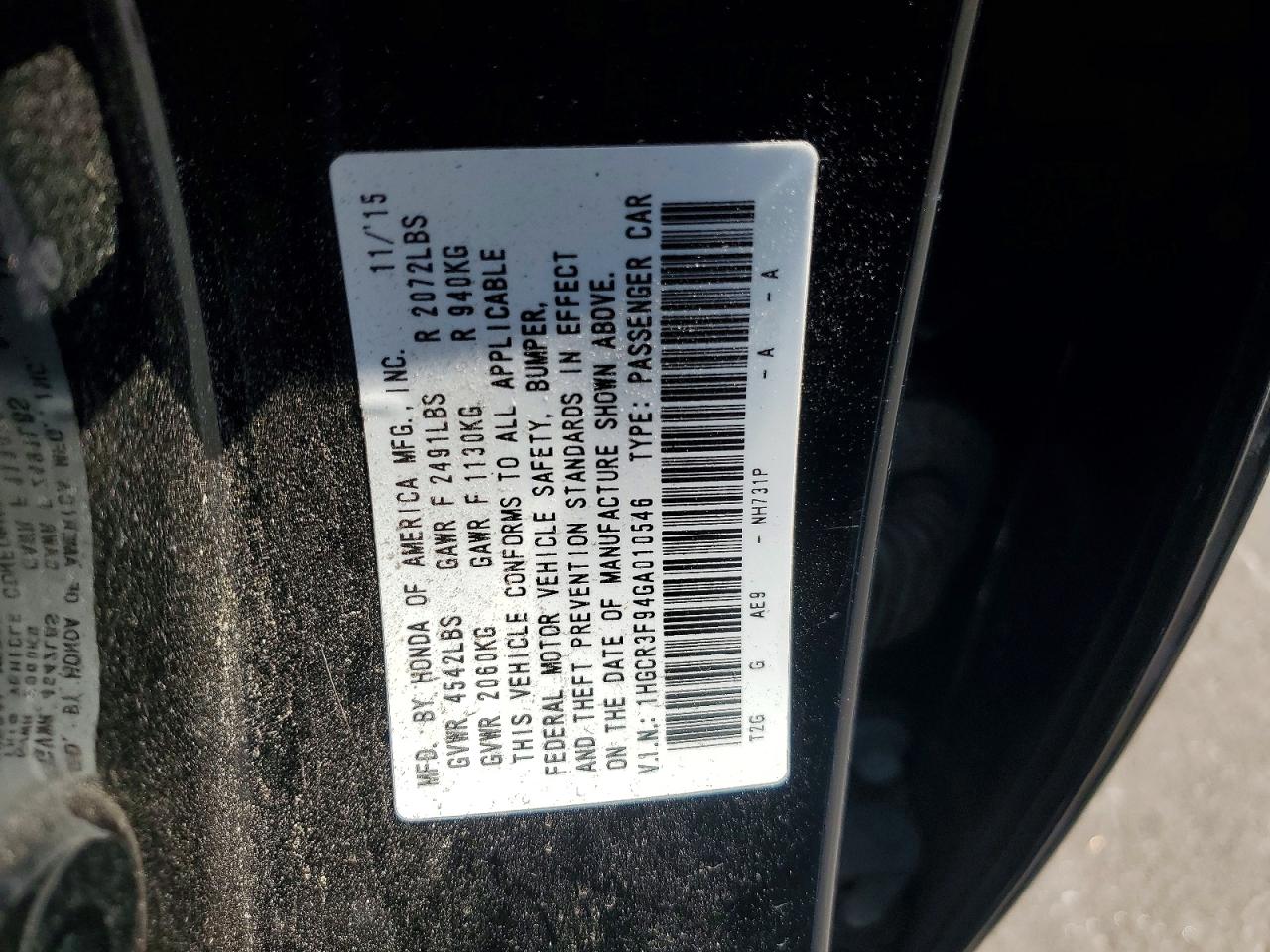 Honda Accord Touring