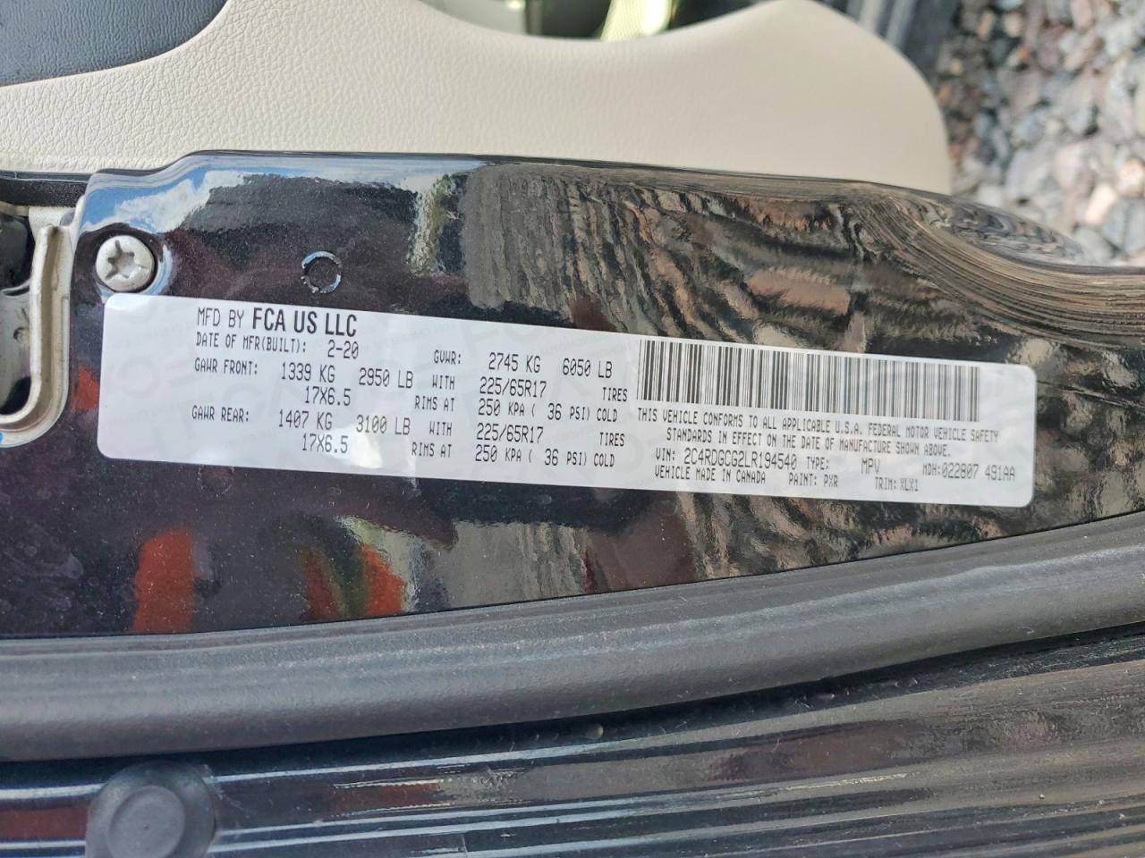 Dodge Caravan Sxt