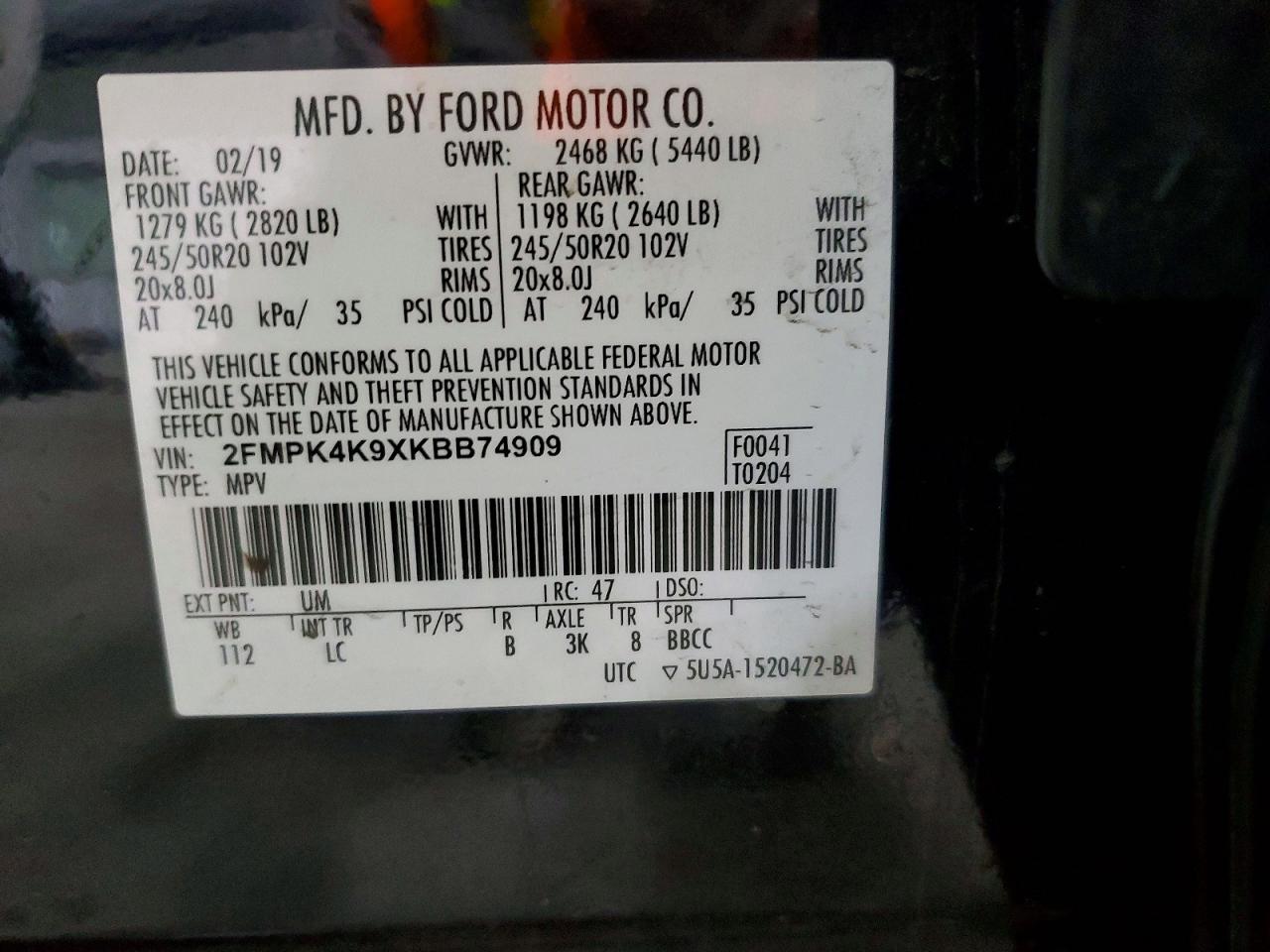 Ford Edge Titanium