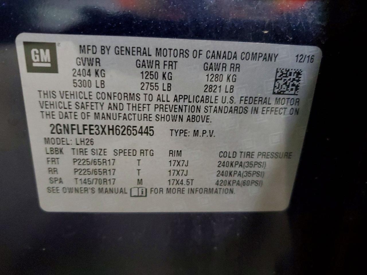 Chevrolet Equinox Lt