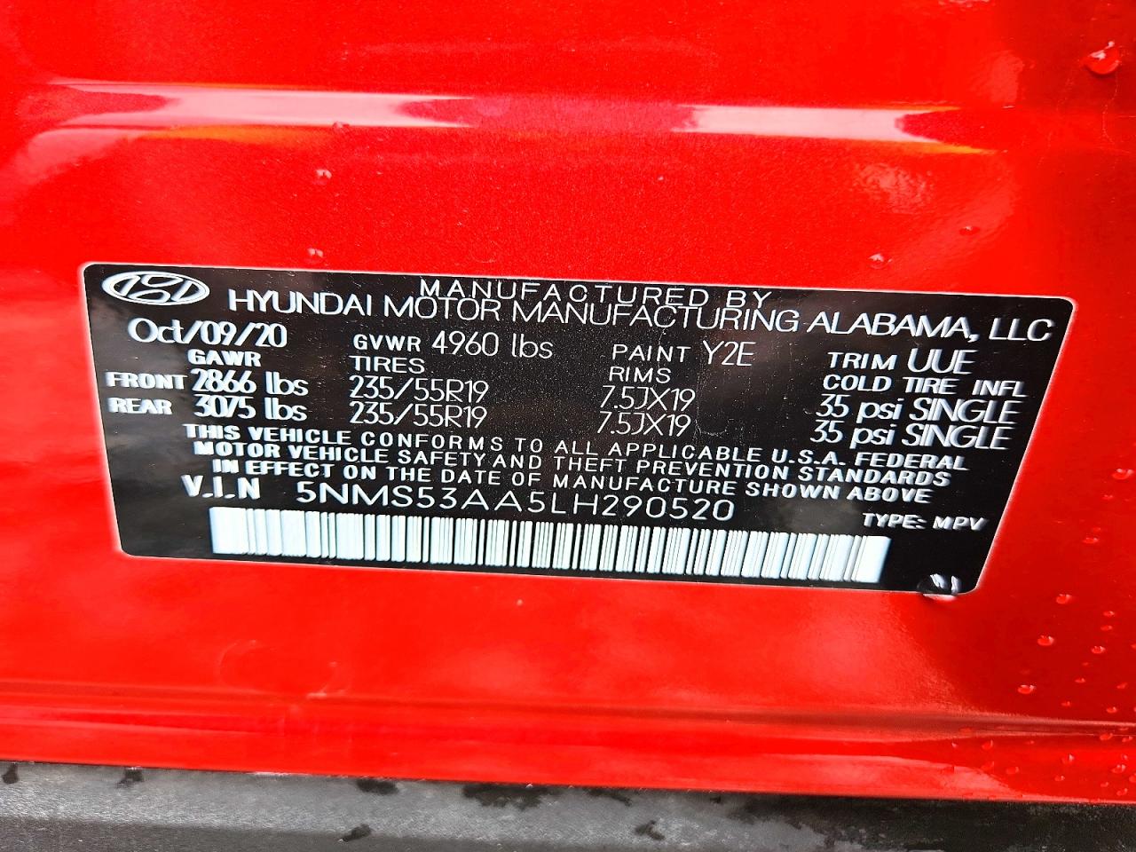 Hyundai SANTA FE Limited 2.0t