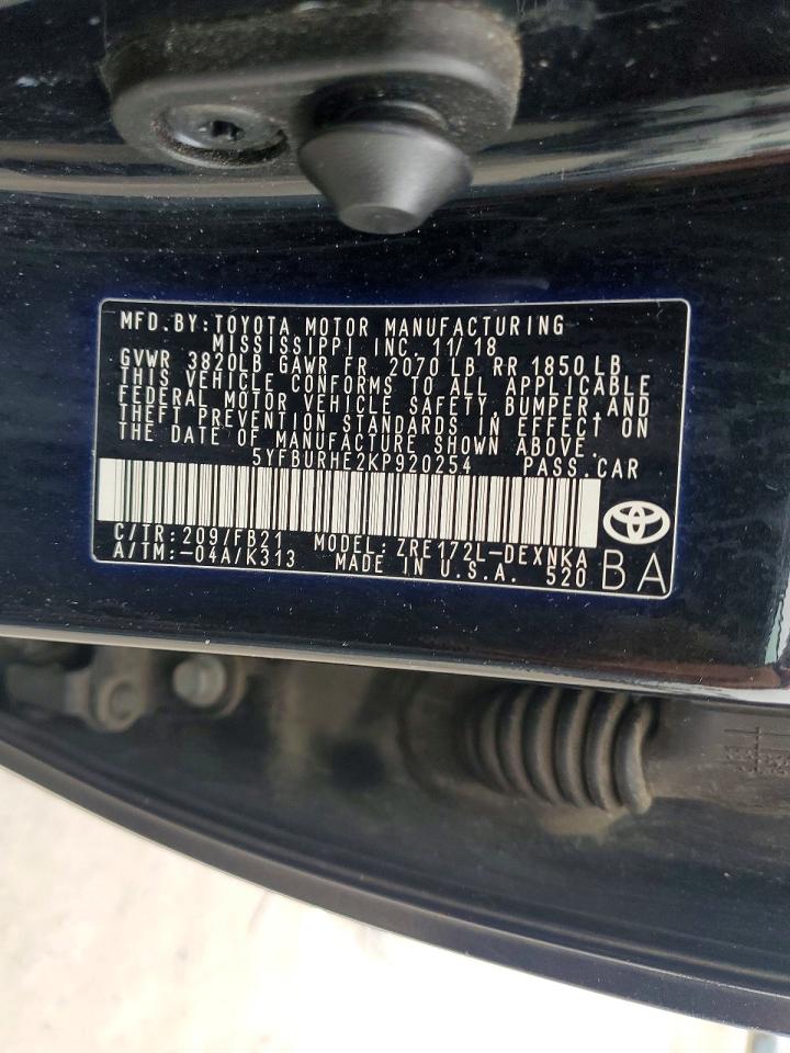 Toyota Corolla Le