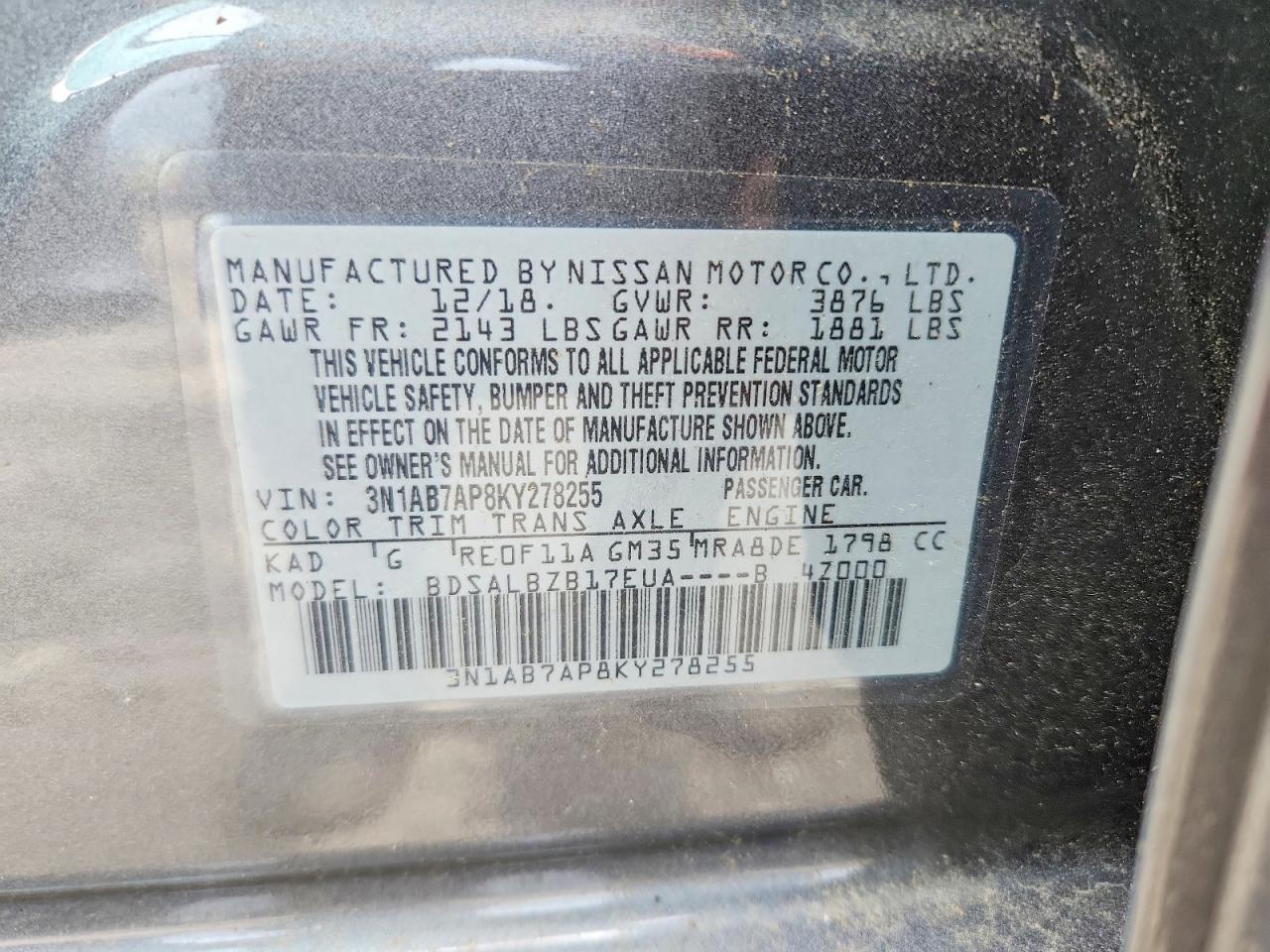 Nissan Sentra S