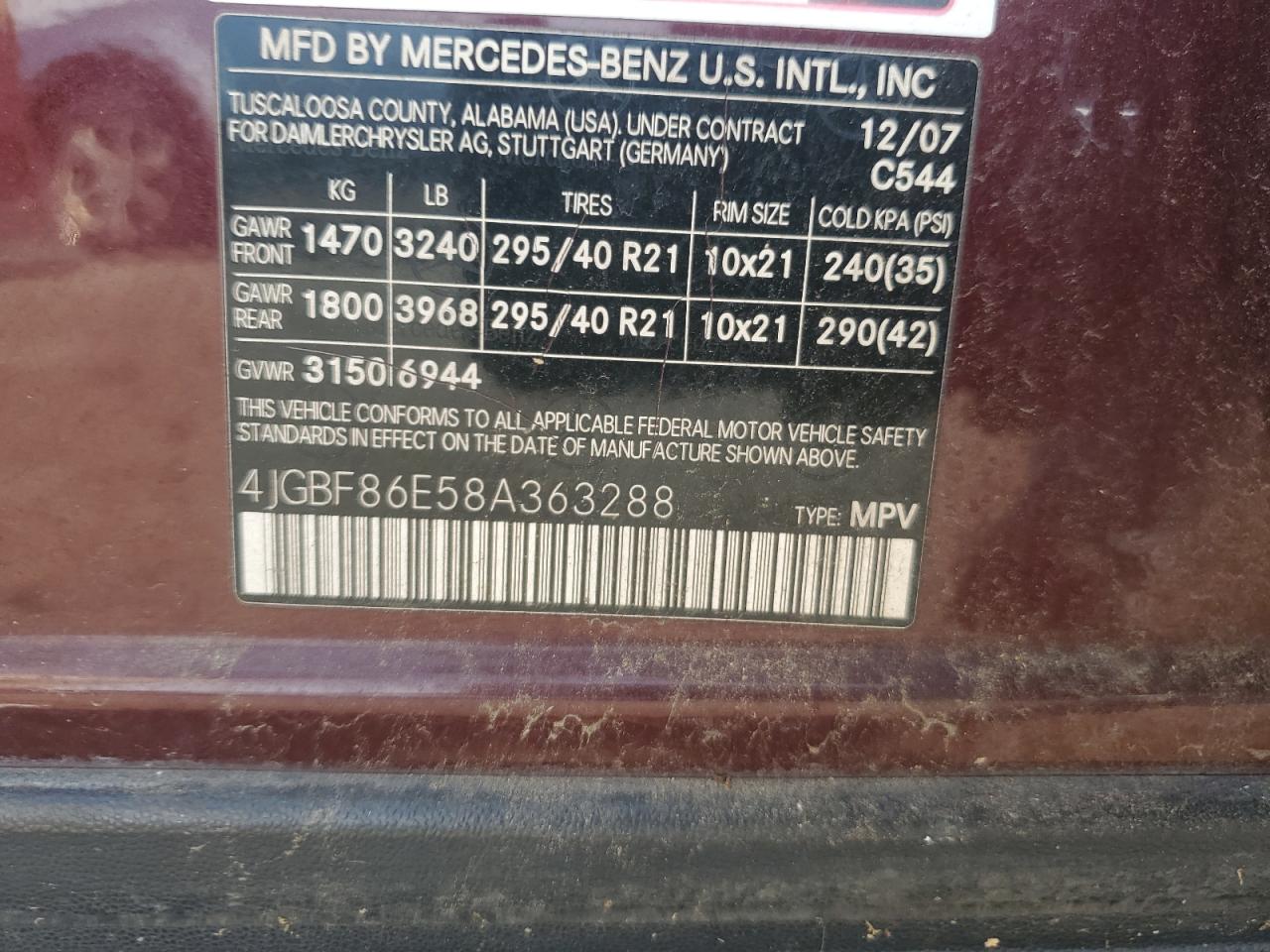 Mercedes-Benz G-Class 550 4matic
